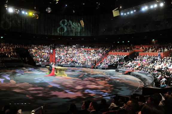 The 8th Asian Film Awards ceremony was held at the House of Dancing Water Theatre at the City of Dreams, Macau.jpg